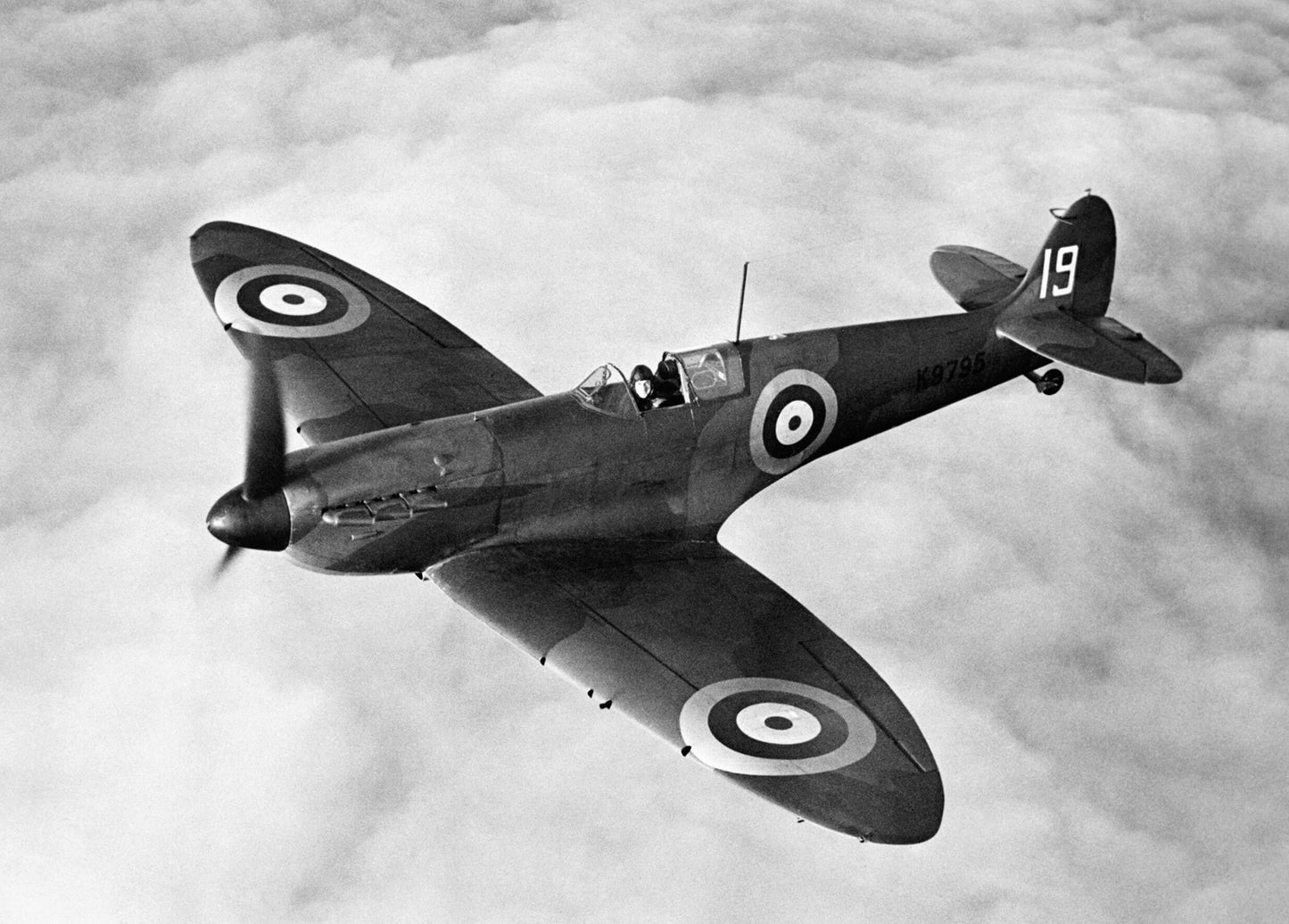 Supermarine Spitfire Fighter Ww2 Glossy Poster Picture Photo Print Banner  Booma Prints