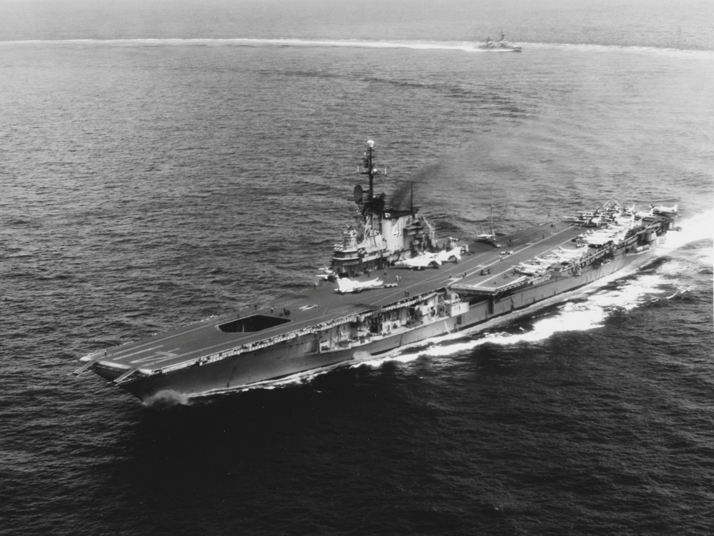 Uss Midway Cva-41 South China Sea Glossy Poster Picture Photo Print Banner  Booma Prints