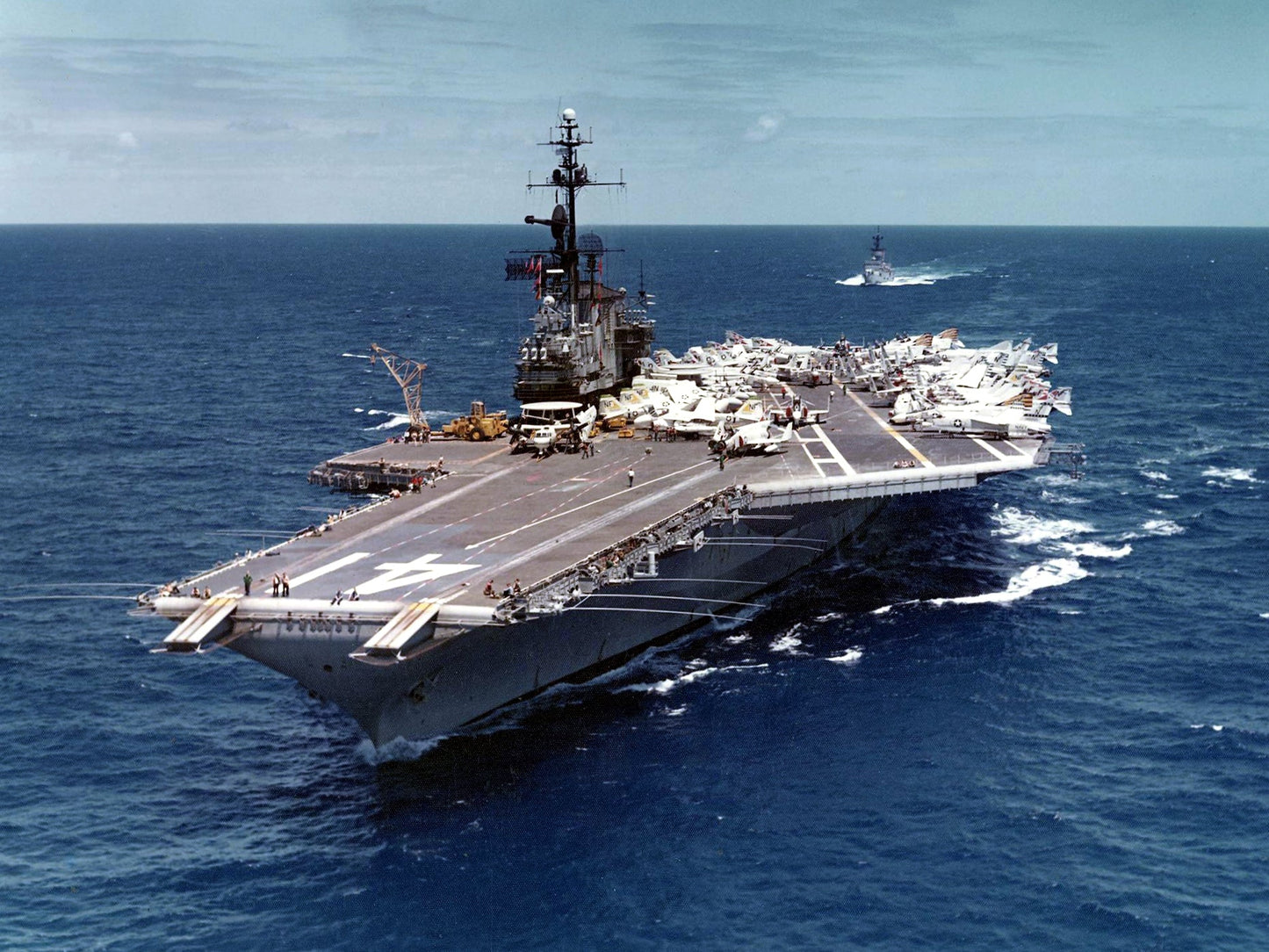 Uss Midway Cva-41 1971 Naval Ship Glossy Poster Picture Photo Print Banner  Booma Prints
