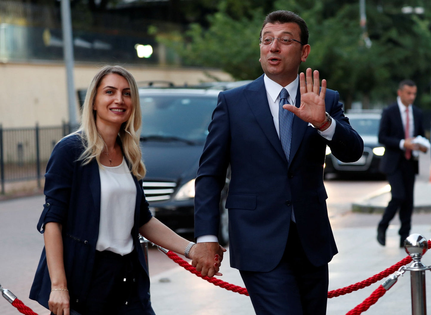 Ekrem Imamoglu & Wife Dilek Glossy Poster Picture Photo Print Banner  Booma Prints