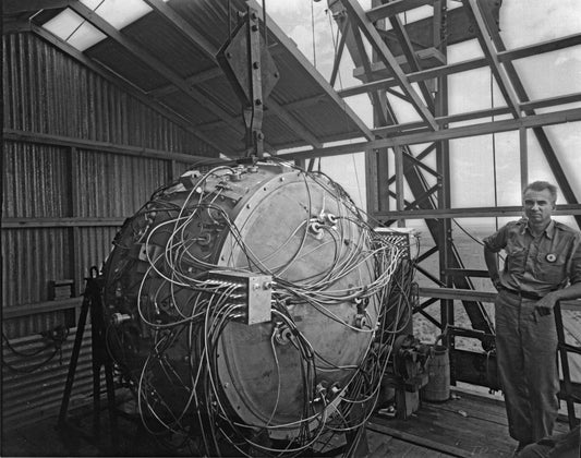 Trinity Nuclear Bomb Test Glossy Poster Picture Photo Print Banner  Booma Prints