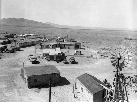 Trinity Test Basecamp New Mexico Glossy Poster Picture Photo Print Banner  Booma Prints