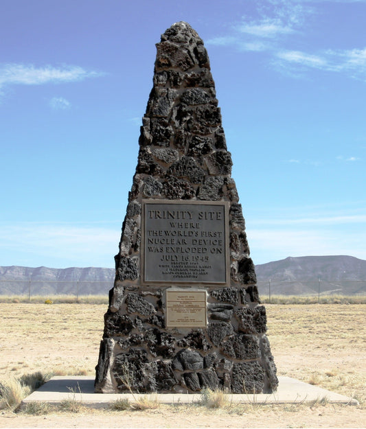 Trinity Test Site Obelisk New Mexico Poster Picture Photo Print Banner  Booma Prints