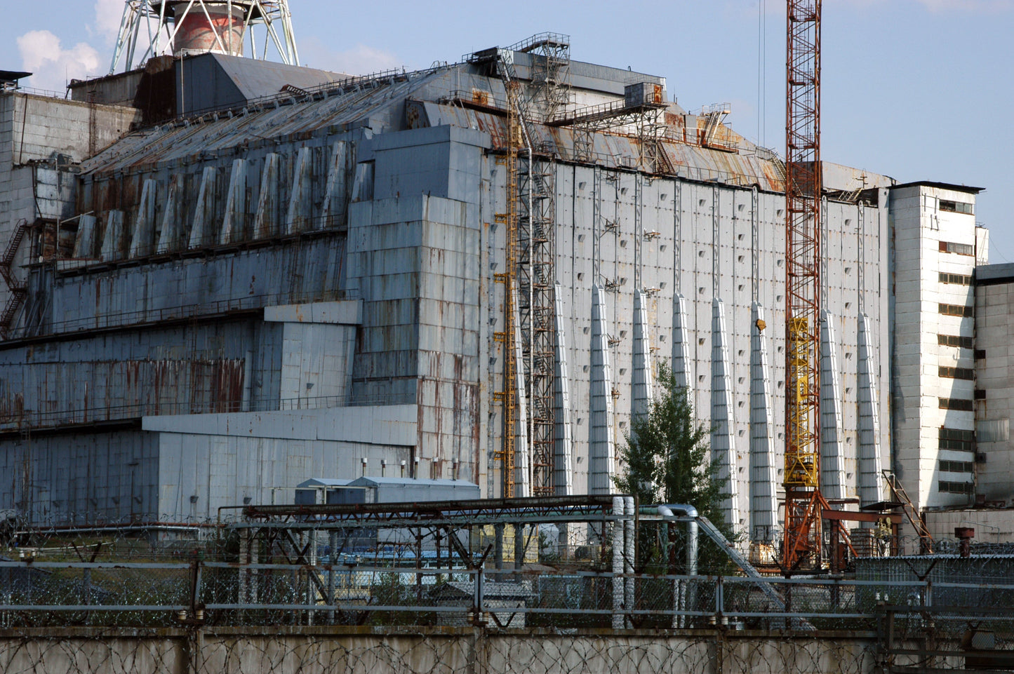 Chernobyl Sarcophagus Glossy Poster Picture Photo Print Banner  Booma Prints