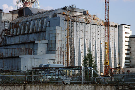 Chernobyl Sarcophagus Glossy Poster Picture Photo Print Banner  Booma Prints