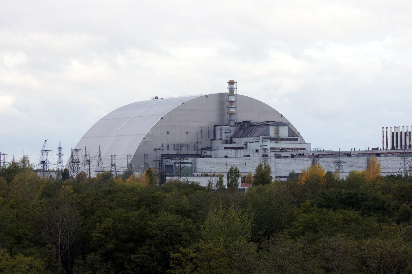Chernobyl New Safe Confinement Glossy Poster Picture Photo Print Banner  Booma Prints