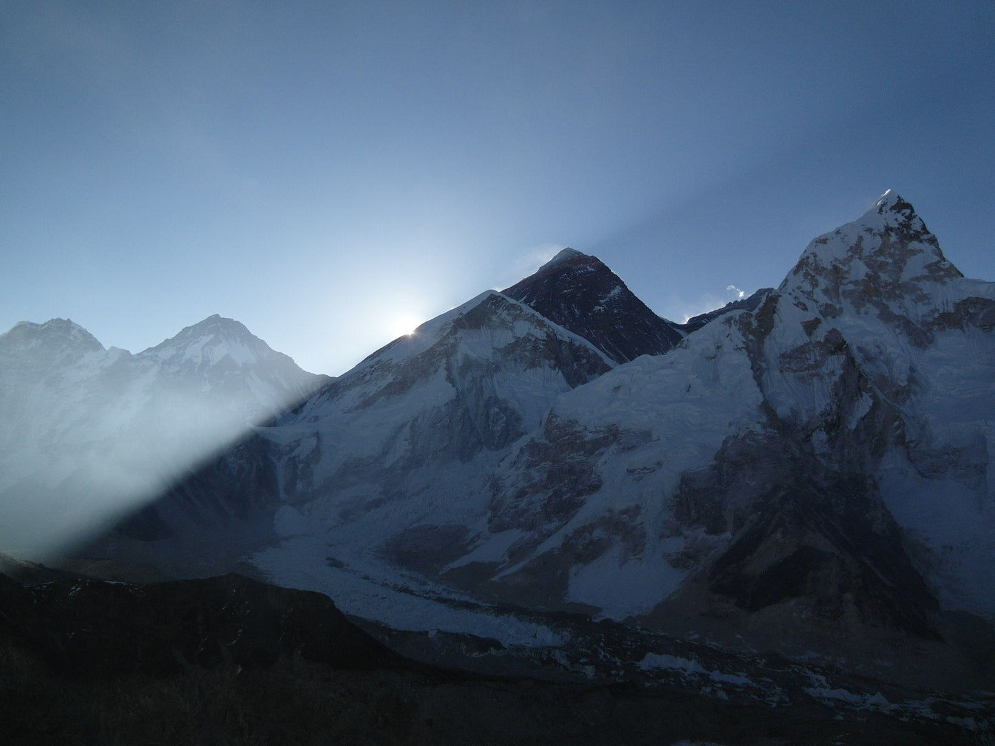 Sunrise Over Mount Everest Glossy Poster Picture Photo Print Banner  Booma Prints