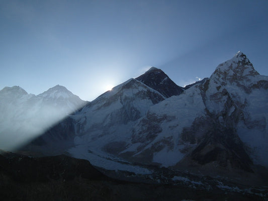 Sunrise Over Mount Everest Glossy Poster Picture Photo Print Banner  Booma Prints