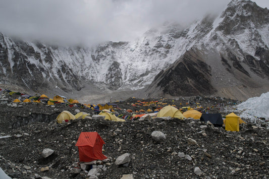 Mount Everest Base Camp During Storm Poster Picture Photo Print Banner  Booma Prints