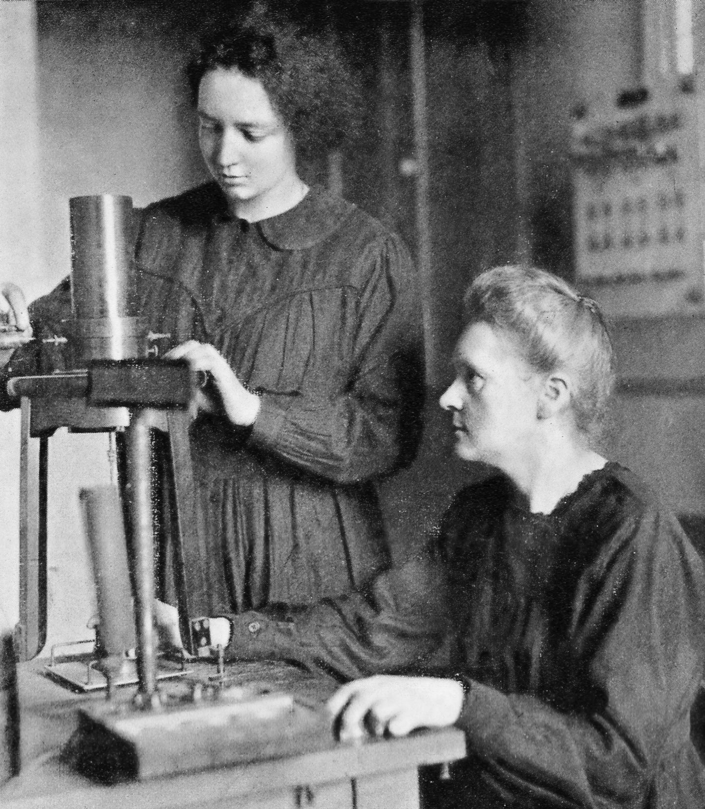 Irene And Marie Curie 1925 Glossy Poster Picture Photo Print Banner  Booma Prints