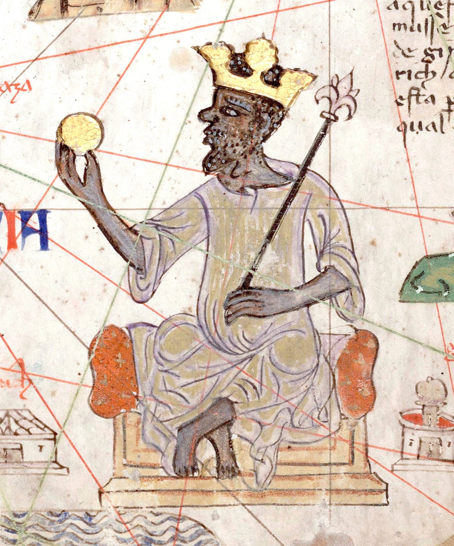 Mansa Musa Mali Glossy Poster Picture Photo Print Banner  Booma Prints