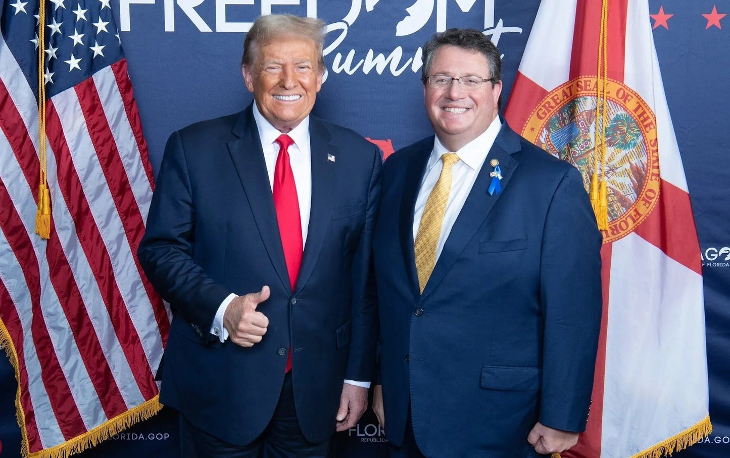 Randy Fine Donald Trump Glossy Poster Picture Photo Print Banner  Booma Prints