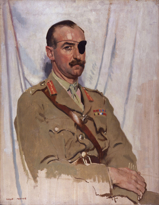 Adrian Carton De Wiart Portrait Glossy Poster Picture Photo Print Banner  Booma Prints