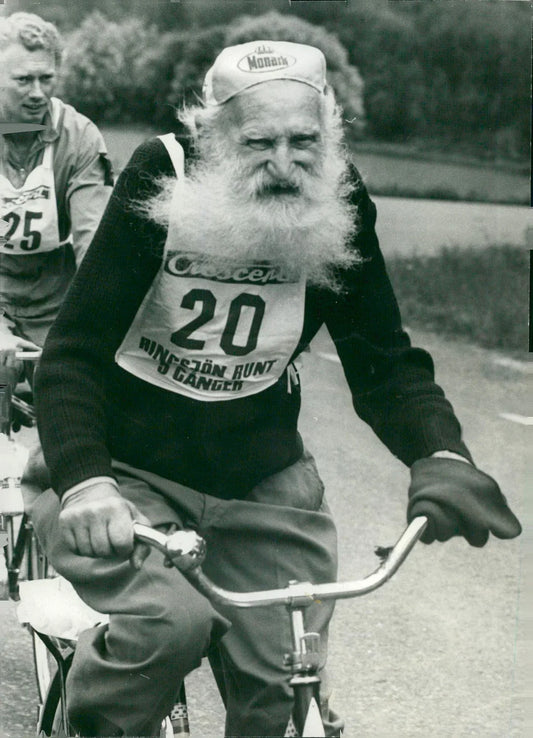 Nik Gustav Hakansson Cycling Glossy Poster Picture Photo Print Banner  Booma Prints
