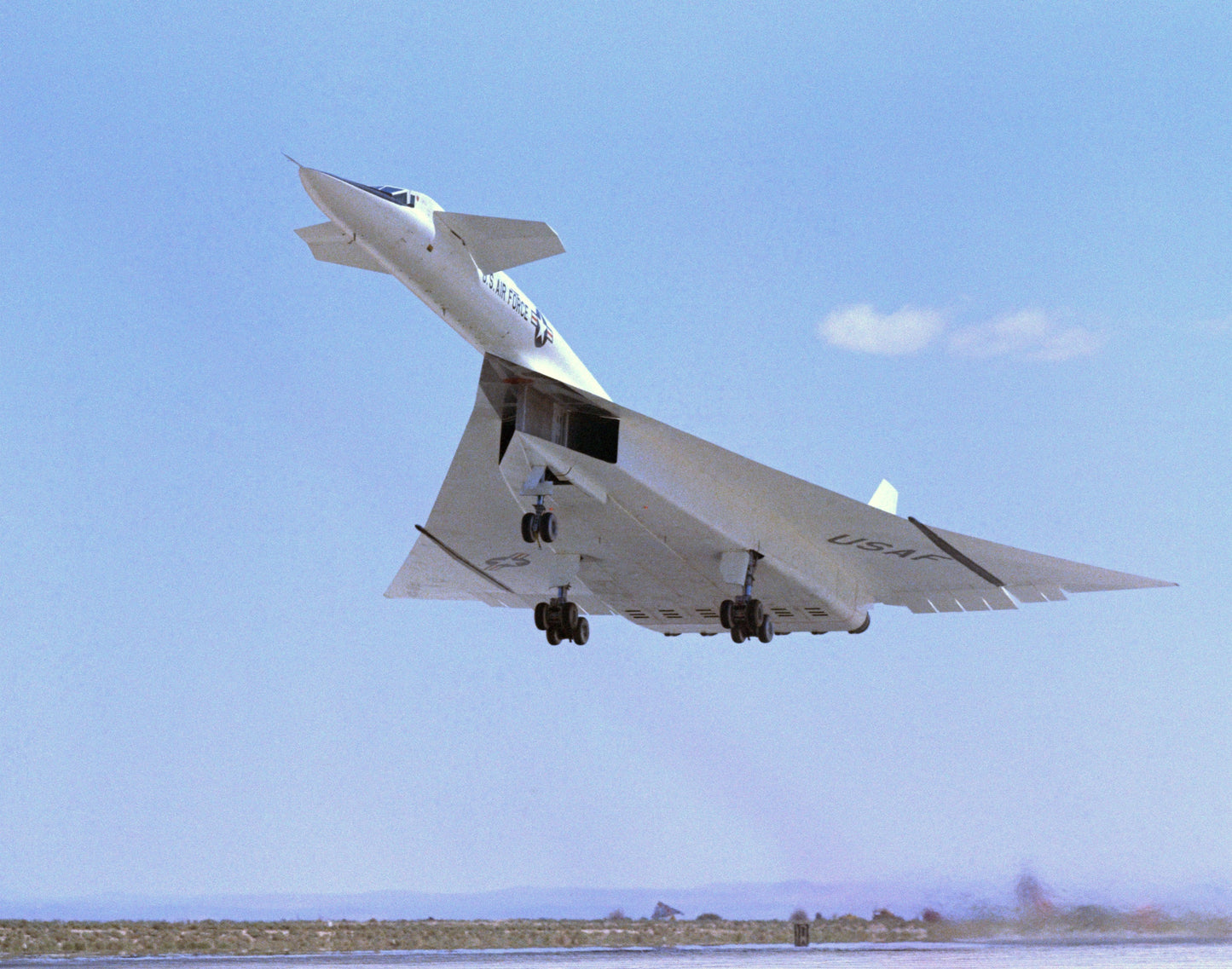 North American Xb-70 Valkyrie Flying Poster Picture Photo Print Banner  Booma Prints