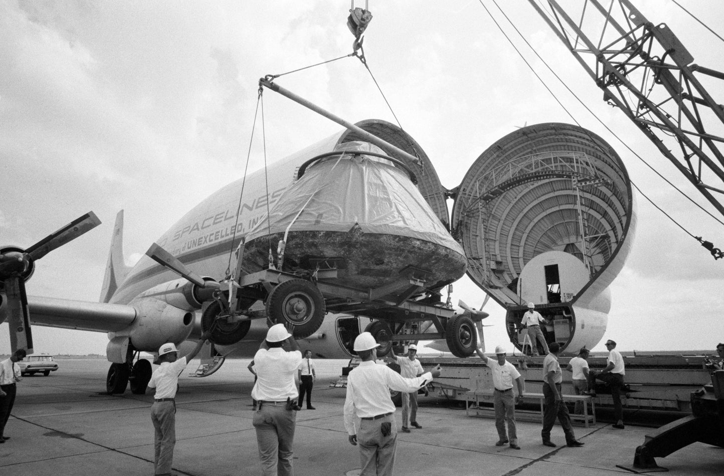 Apollo 11 Cm Loading Into Super Guppy Poster Picture Photo Print Banner  Booma Prints