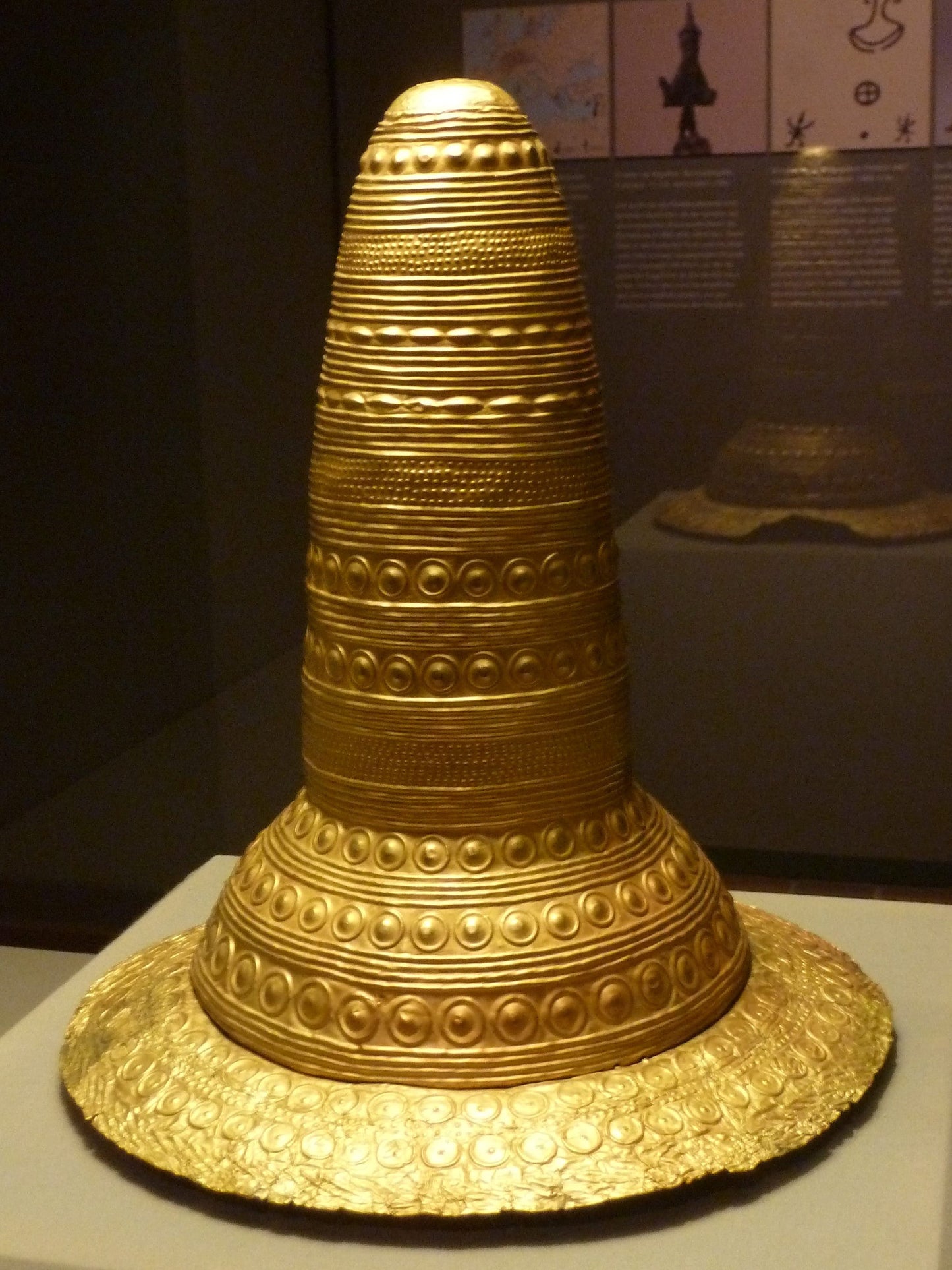 Golden Hat German Bronze Age Glossy Poster Picture Photo Print Banner  Booma Prints