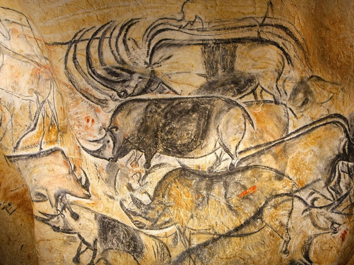 Chauvet Cave Paleolithic Glossy Poster Picture Photo Print Banner  Booma Prints