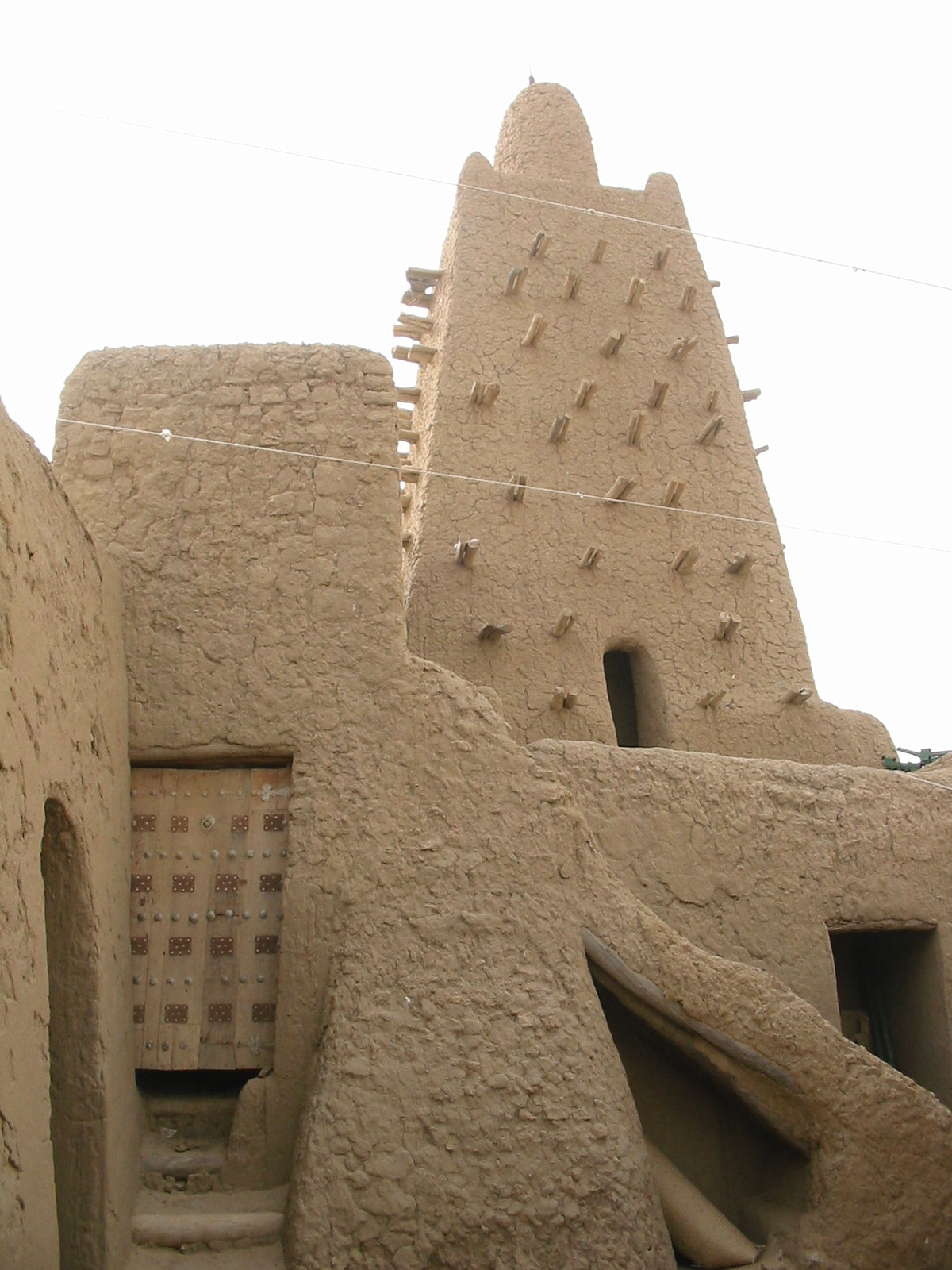 Djinguereber Mosque Timbuktu Mali Glossy Poster Picture Photo Print Banner  Booma Prints