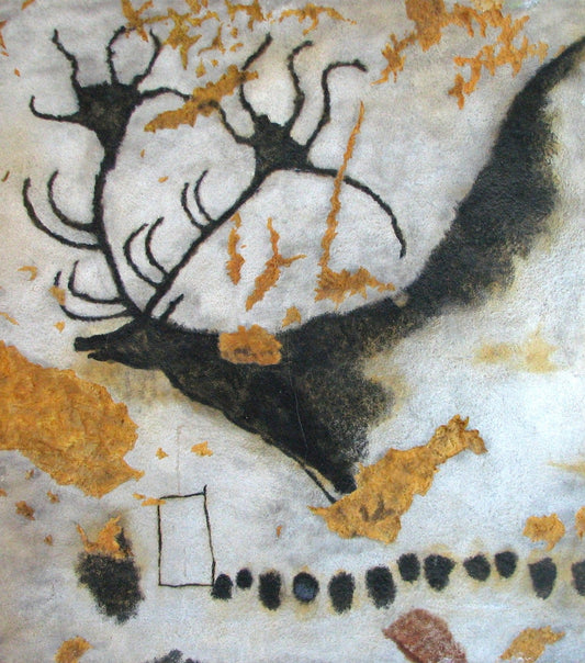 Lascaux Megaloceros Cave Glossy Poster Picture Photo Print Banner  Booma Prints