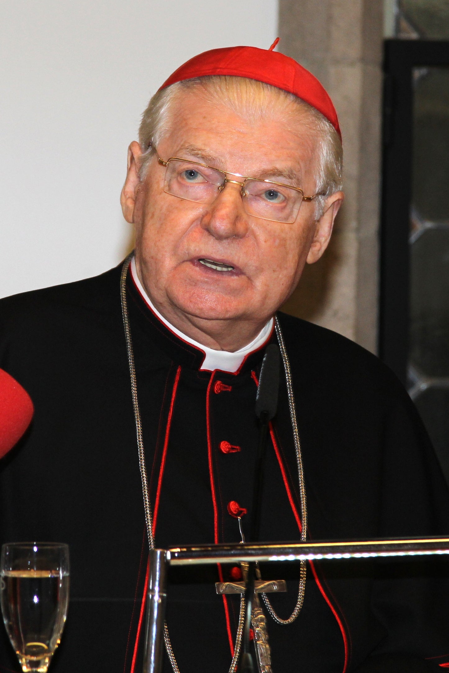 Cardinal Angelo Scola Glossy Poster Picture Photo Print Banner  Booma Prints