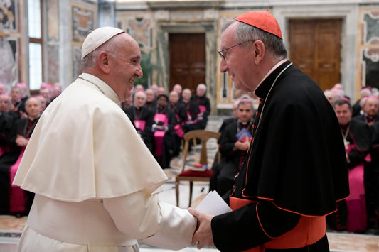Pietro Parolin Pope Francis Glossy Poster Picture Photo Print Banner  Booma Prints