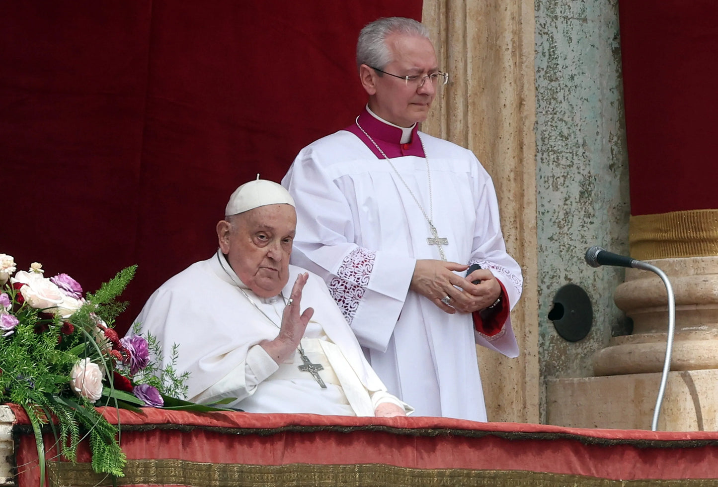 Pope Francis Easter 2025 Wave Glossy Poster Picture Photo Print Banner  Booma Prints