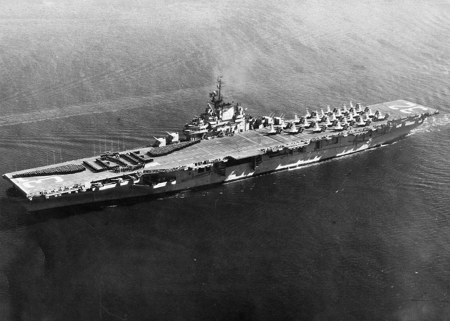 Uss Leyte Cv-32 F9F Carrier Glossy Poster Picture Photo Print Banner  Booma Prints