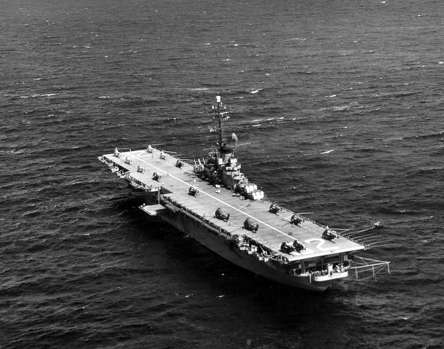 Uss Leyte Vieques Island 1957 Glossy Poster Picture Photo Print Banner  Booma Prints