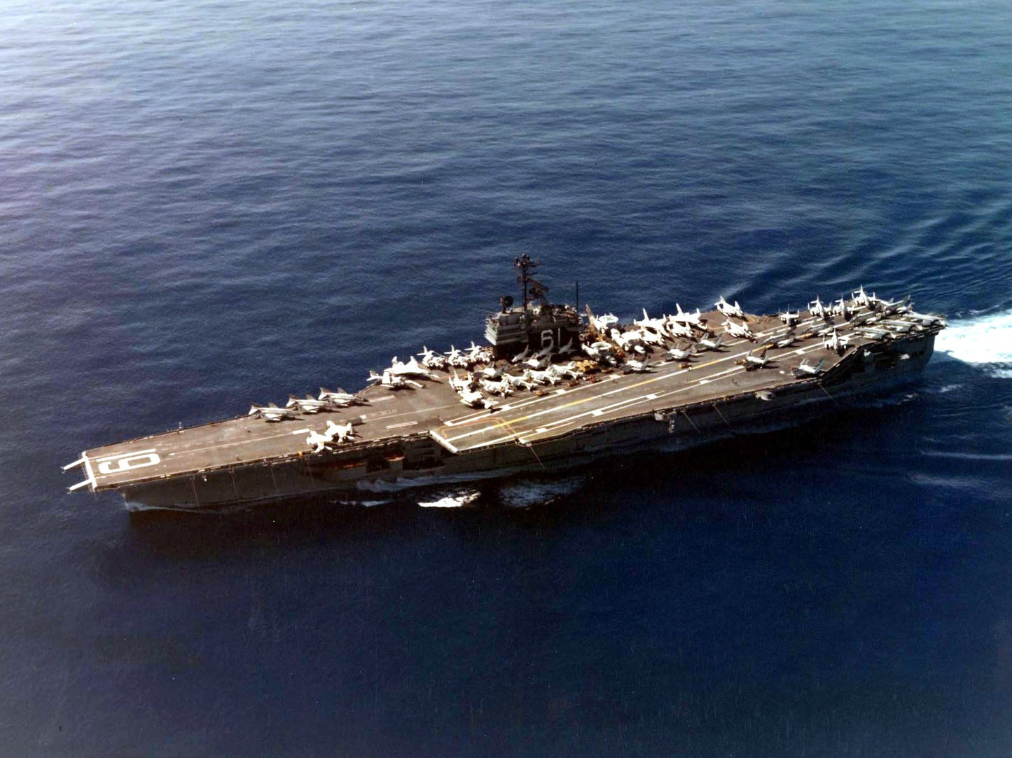 Uss Ranger Cva-61 Carrier 1974 Glossy Poster Picture Photo Print Banner  Booma Prints