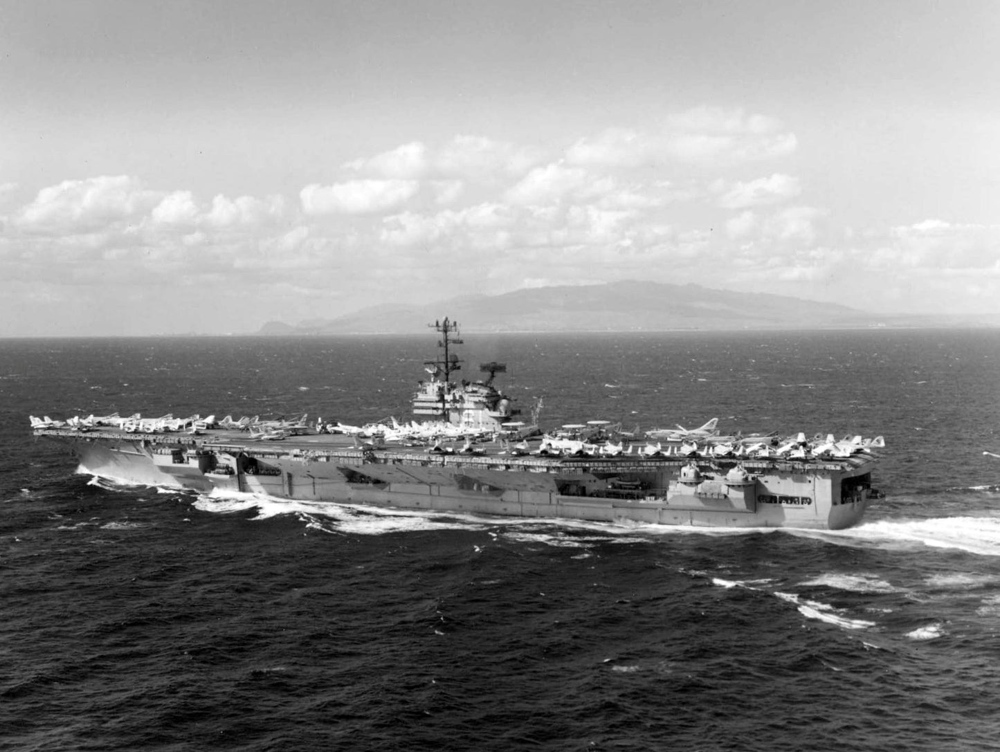 Uss Ranger Hawaii 1967 Carrier Glossy Poster Picture Photo Print Banner  Booma Prints