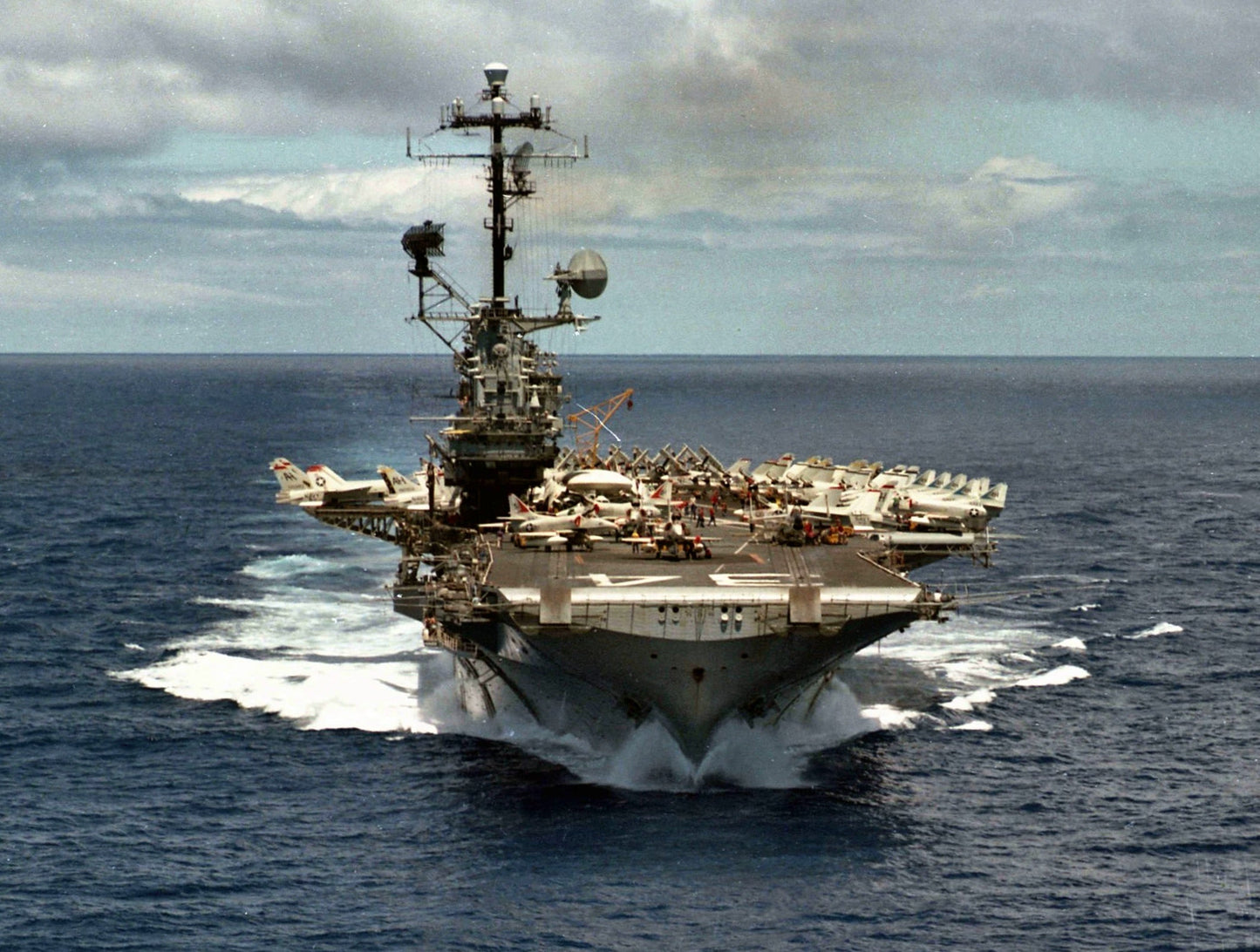 Uss Oriskany Cv-34 Vietnam 1967 Glossy Poster Picture Photo Print Banner  Booma Prints