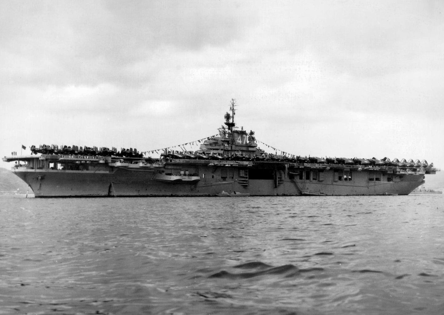 Uss Philippine Sea Cv-47 1948 Glossy Poster Picture Photo Print Banner  Booma Prints
