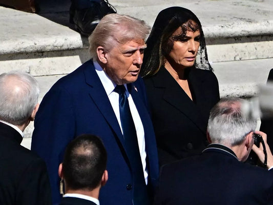 Pope Francis Funeral Melania Donald Poster Picture Photo Print Banner  Booma Prints