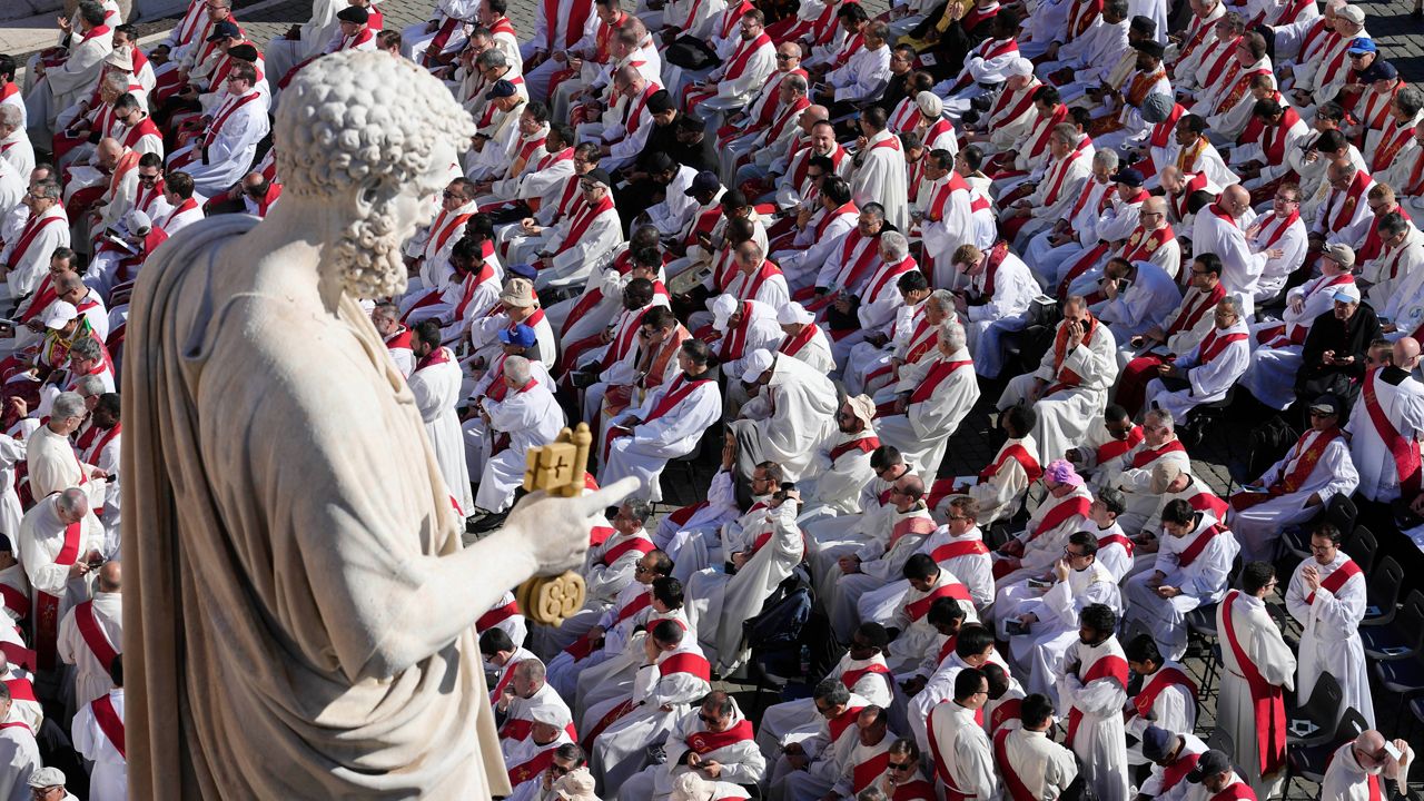 Clergy Members Pope Francis Funeral Poster Picture Photo Print Banner  Booma Prints