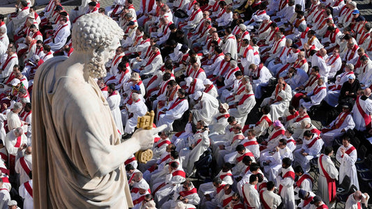 Clergy Members Pope Francis Funeral Poster Picture Photo Print Banner  Booma Prints