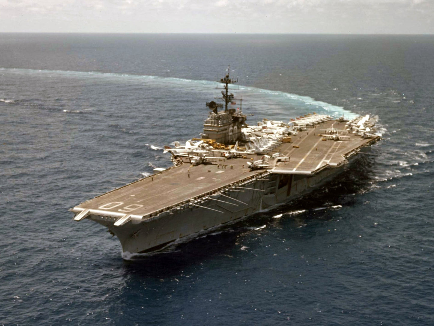Uss Saratoga Cv-60 Carrier Ship 1975 Poster Picture Photo Print Banner  Booma Prints