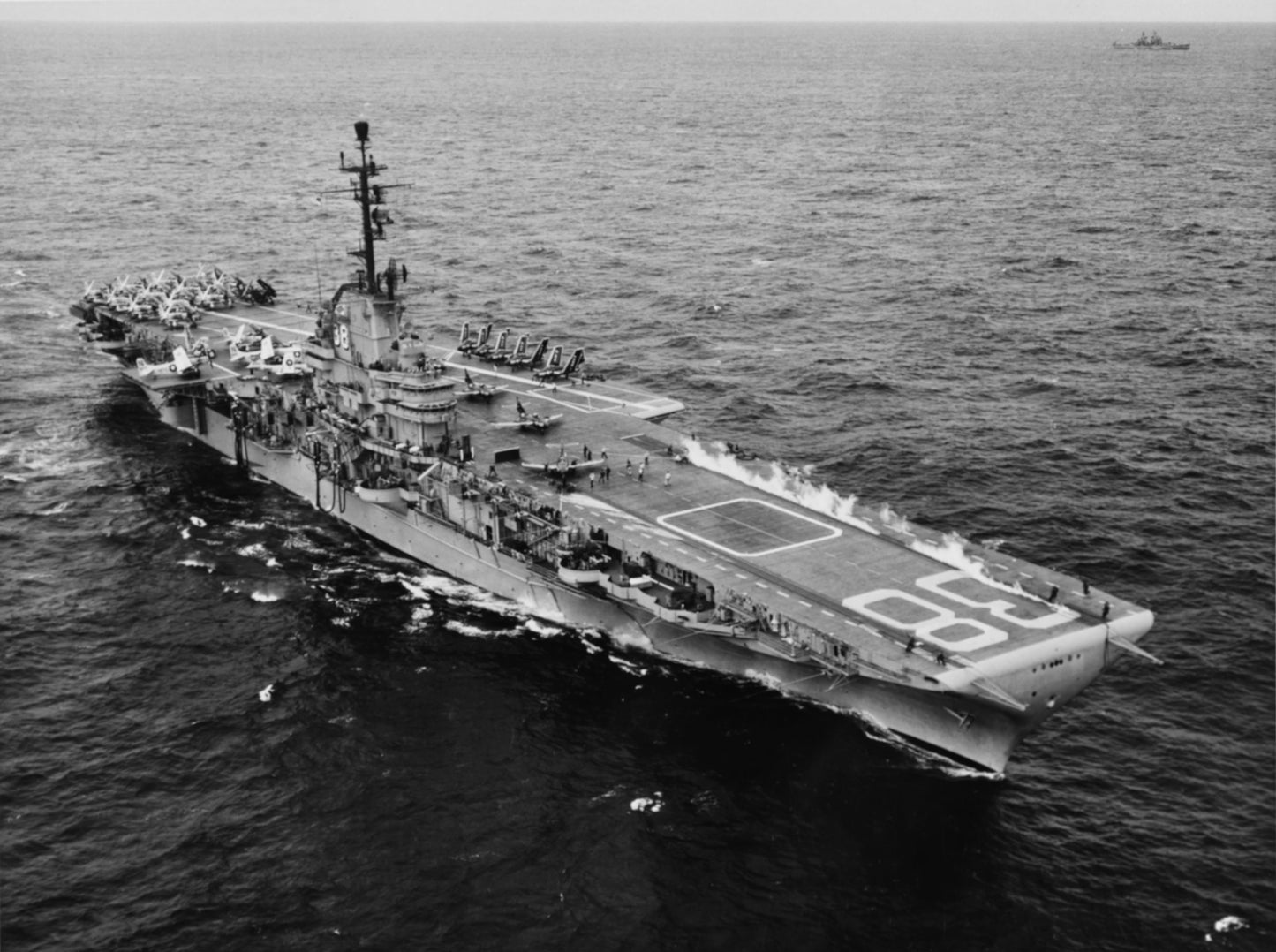 Uss Shangri-La Cva-38 Carrier 1956 Poster Picture Photo Print Banner  Booma Prints