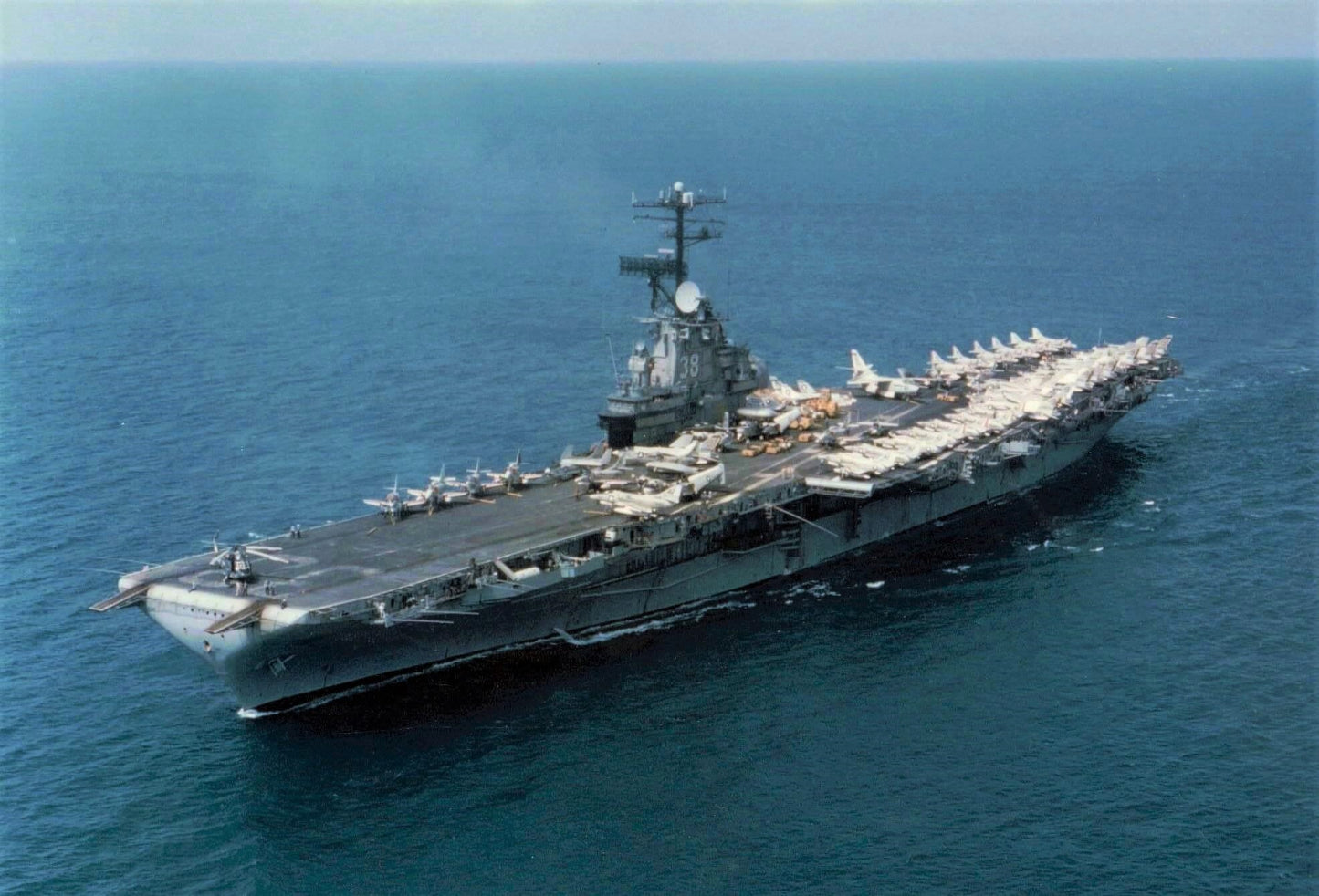 Uss Shangri-La Caribbean 1970 Glossy Poster Picture Photo Print Banner  Booma Prints