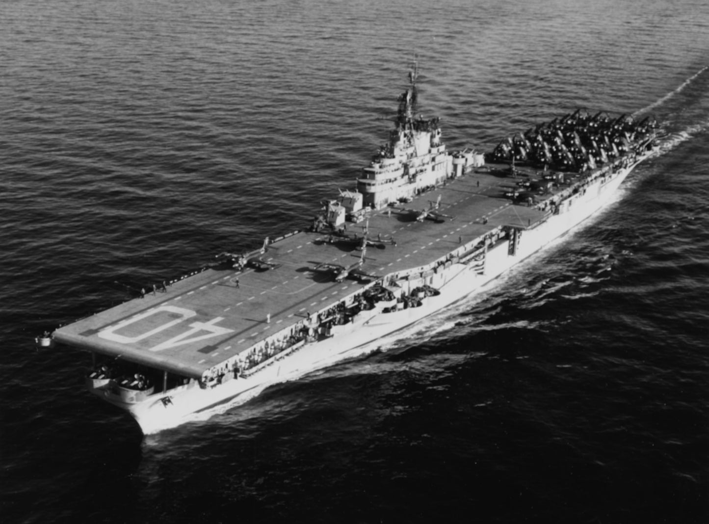 Uss Tarawa Cva-40 Carrier Ship 1952 Poster Picture Photo Print Banner  Booma Prints