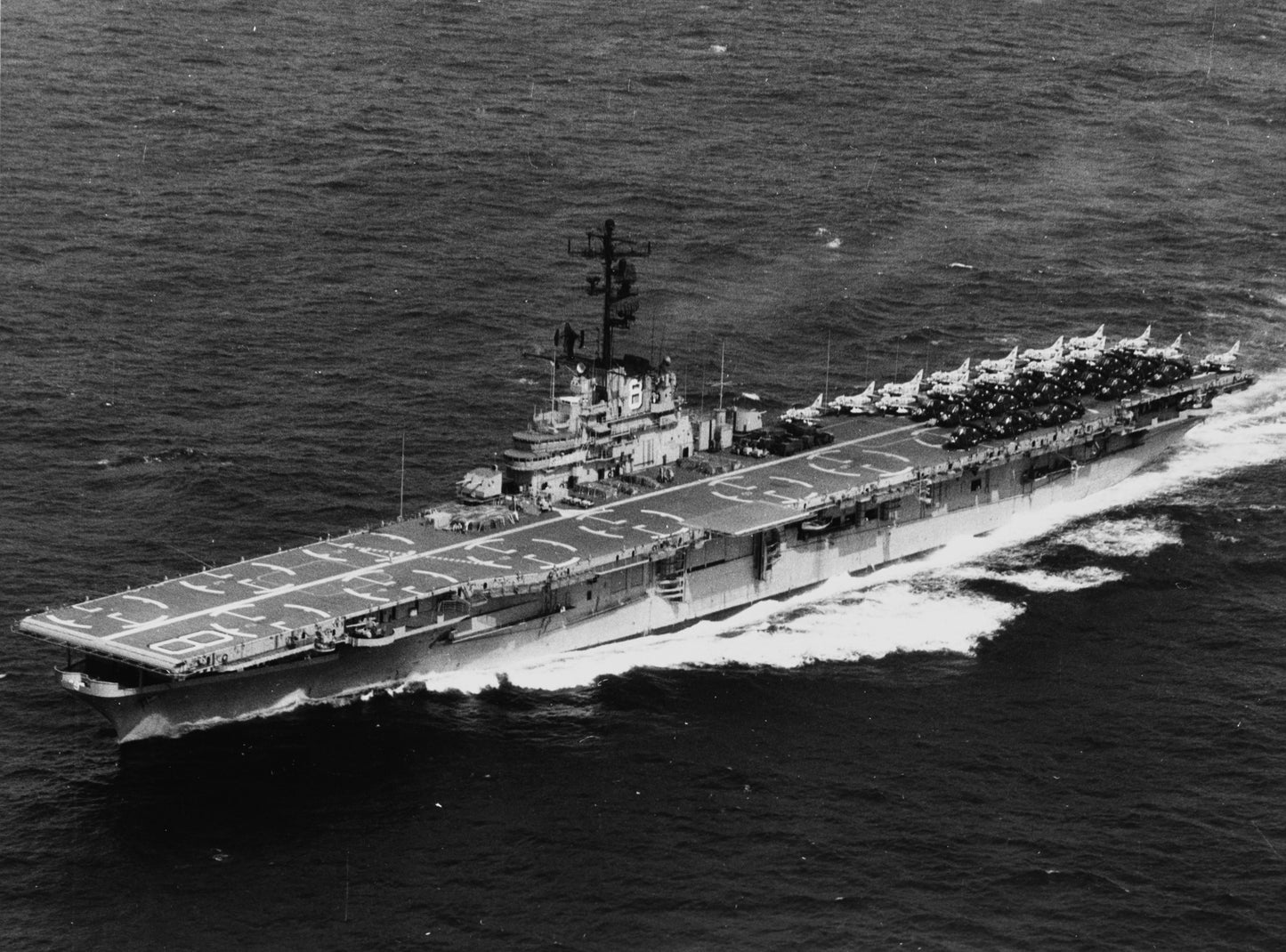Uss Valley Forge Lph-8 Skyhawk Transport Poster Picture Photo Print Banner  Booma Prints