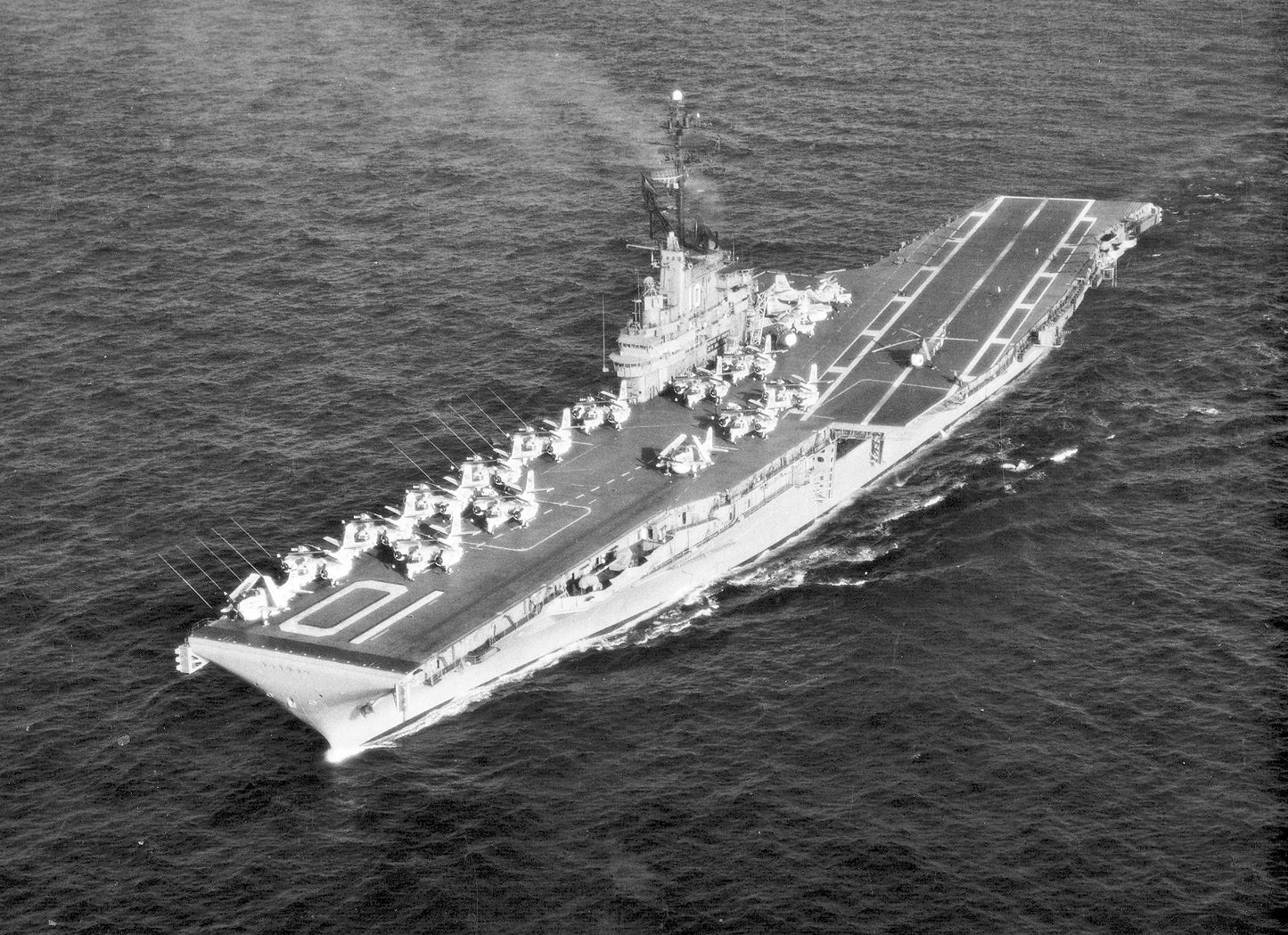 Uss Yorktown Carrier Ship 1963 Glossy Poster Picture Photo Print Banner  Booma Prints