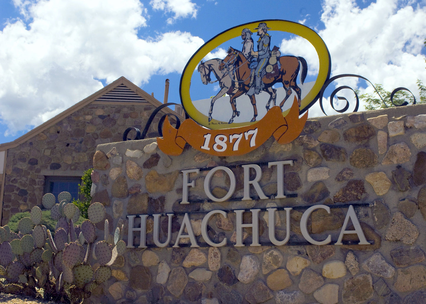 Fort Huachuca Arizona Sign Glossy Poster Picture Photo Print Banner  Booma Prints
