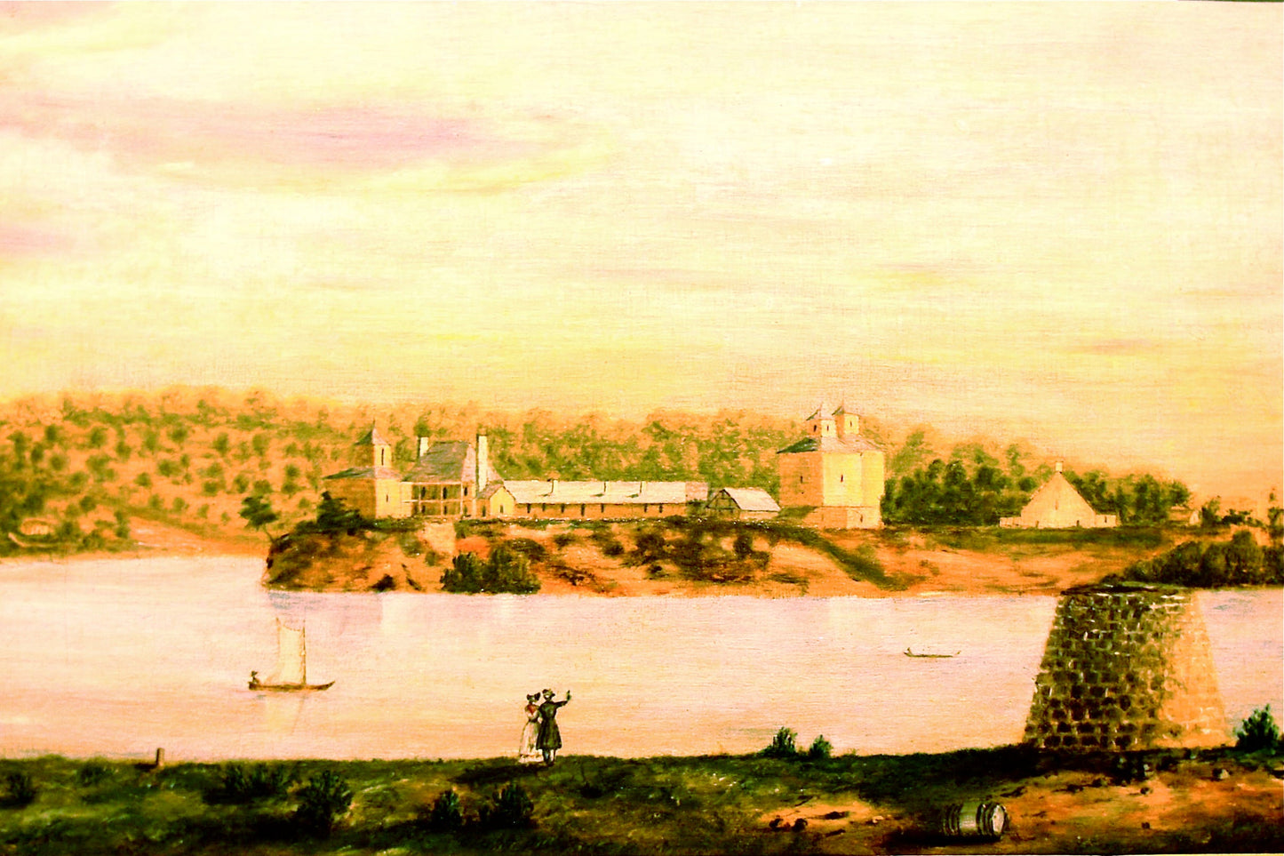 Fort Armstrong Illinois Glossy Poster Picture Photo Print Banner  Booma Prints