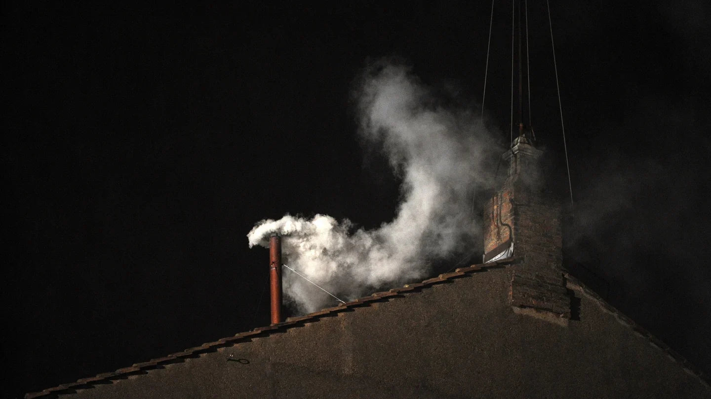 Papal Conclave White Smoke Pope Poster Picture Photo Print Banner  Booma Prints