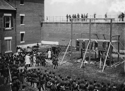Execution Of Lincoln Assassins Glossy Poster Picture Photo Print Banner  Booma Prints
