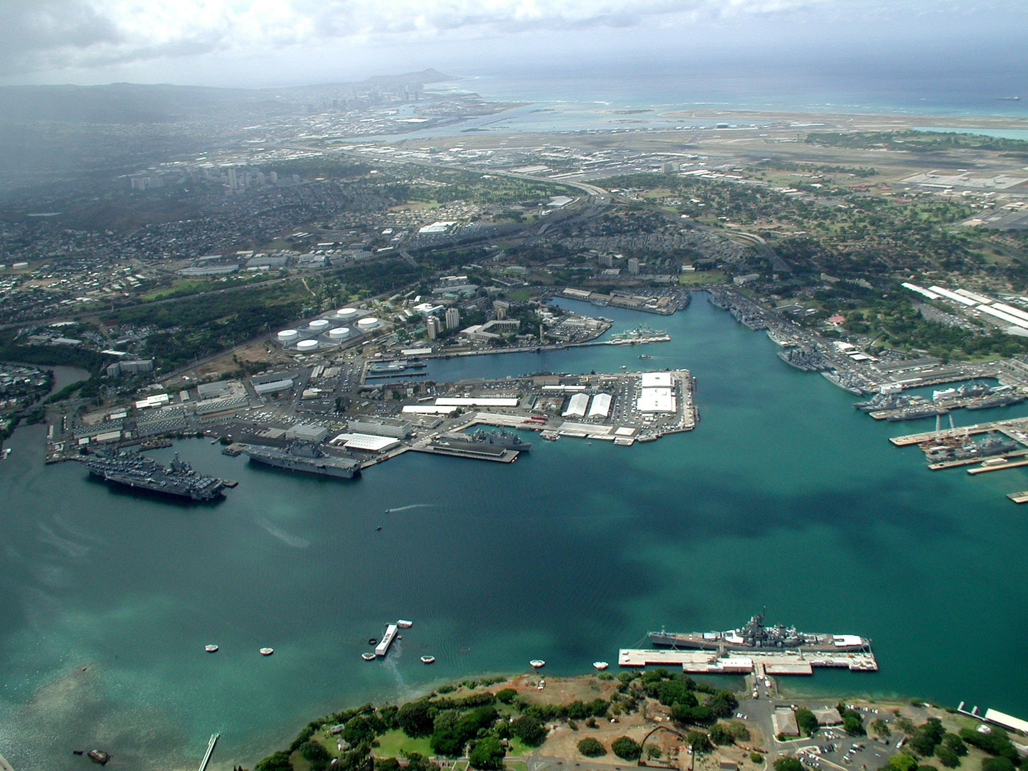 Joint Base Pearl Harbor Hickam Glossy Poster Picture Photo Print Banner  Booma Prints