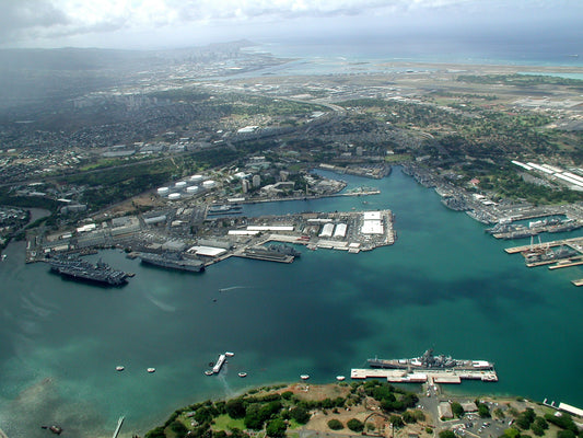 Joint Base Pearl Harbor Hickam Glossy Poster Picture Photo Print Banner  Booma Prints