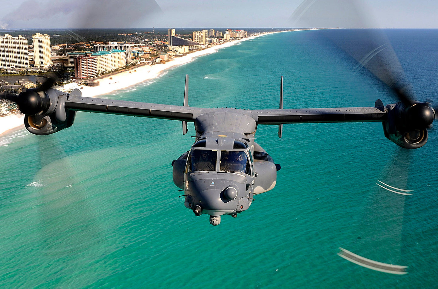 Cv-22 Osprey Emerald Coast Glossy Poster Picture Photo Print Banner  Booma Prints