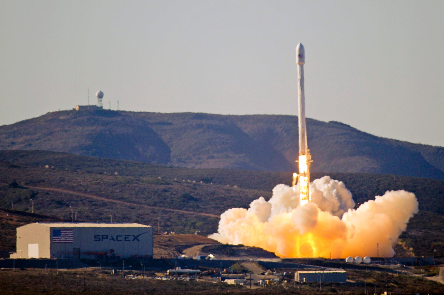 Launch Of Falcon 9 Rocket Glossy Poster Picture Photo Print Banner  Booma Prints
